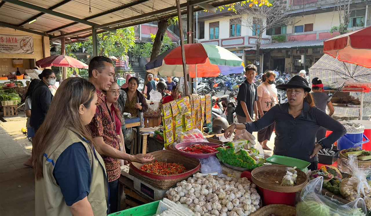 Tak Disangka! Satgas Saber Pangan Bali Turun Tangan, Pasar dan Retail Jadi Sasaran Sidak